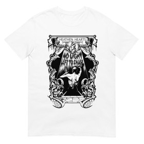 Heathen Hearts - No Light Left To Chase - T-Paita (valkoinen)