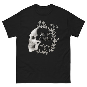 Art by Elvyren - Logo - T-Shirt