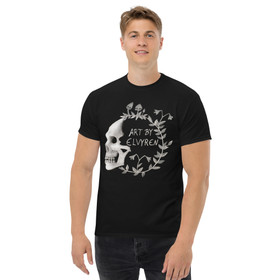 Art by Elvyren - Logo - T-Shirt