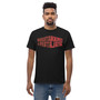 Nahkatakkimies & Partajätkä - Red Logo - T-Shirt