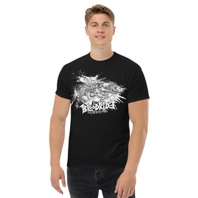 Bloodride - Deafening - T-Paita (valkoinen design)