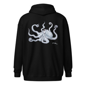 Art by Elvyren - Voodoo Kraken - Zipper Hoodie
