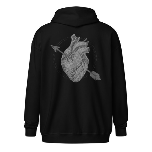 Heathen Hearts - Zipper Hoodie