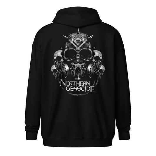 Northern Gencoide - Toxic Skull - Zipper Hoodie