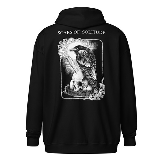 Scars of Solitude - Zipper Hoodie