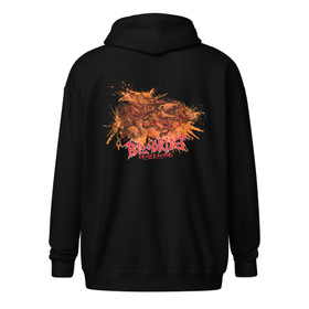 Bloodride - Deafening - Zipper Hoodie (colour design)