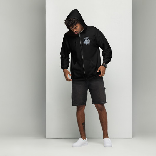 Art by Elvyren - Voodoo Kraken - Zipper Hoodie