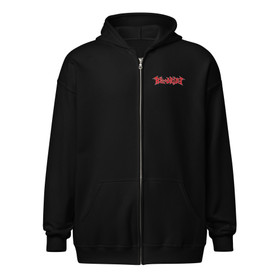 Bloodride - Deafening - Zipper Hoodie (white design)