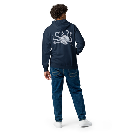 Art by Elvyren - Voodoo Kraken - Zipper Hoodie