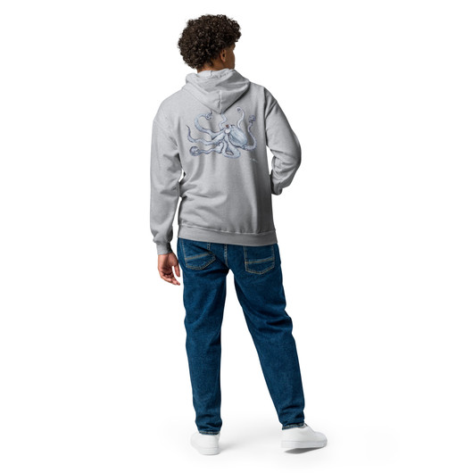 Art by Elvyren - Voodoo Kraken - Zipper Hoodie