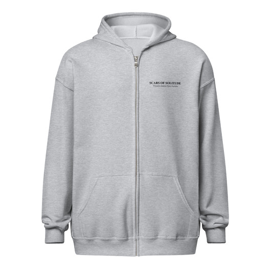 Scars of Solitude - Zipper Hoodie
