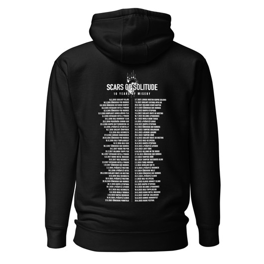 Scars of Solitude - 10 Years - Premium Collegehuppari