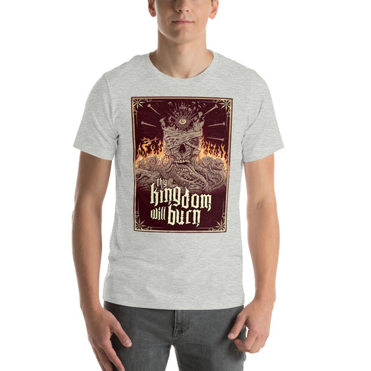 Thy Kingdom Will Burn - Album Cover - Premium T-Shirt