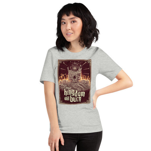 Thy Kingdom Will Burn - Album Cover - Premium T-Shirt