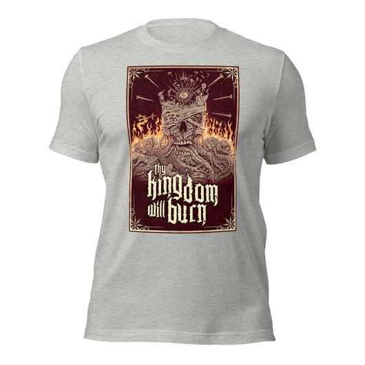 Thy Kingdom Will Burn - Album Cover - Premium T-Shirt