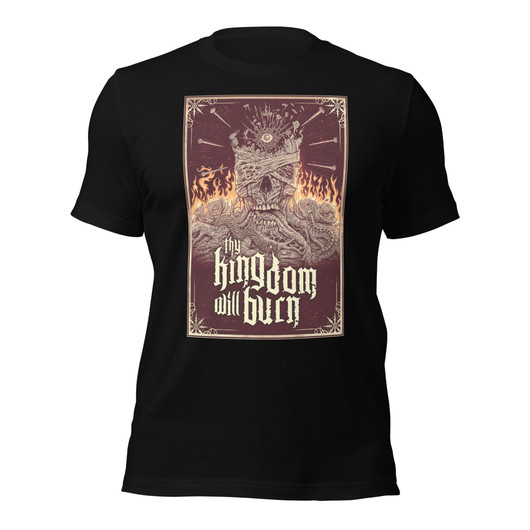 Thy Kingdom Will Burn - Album Cover - Premium T-Shirt