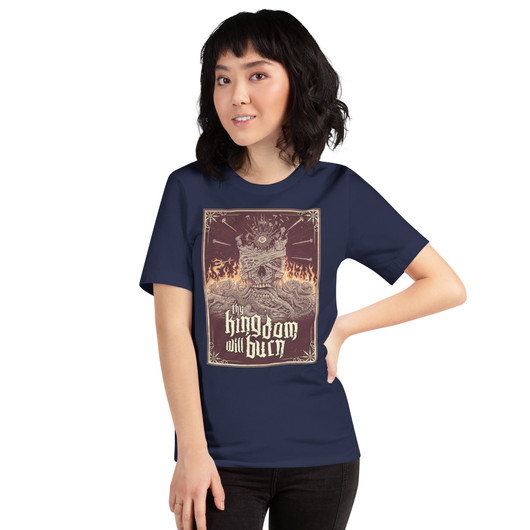 Thy Kingdom Will Burn - Album Cover - Premium T-Shirt