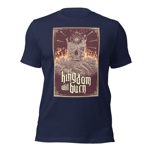 Thy Kingdom Will Burn - Album Cover - Premium T-Shirt