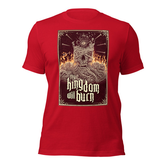 Thy Kingdom Will Burn - Album Cover - Premium T-Shirt