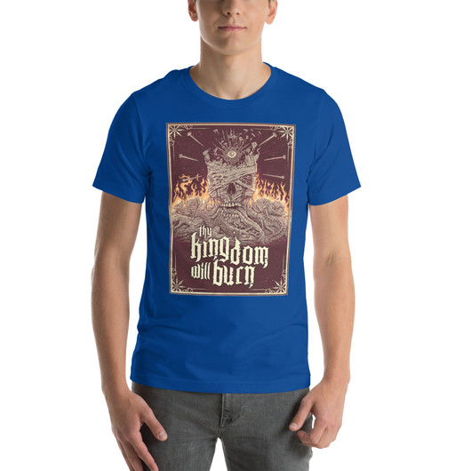 Thy Kingdom Will Burn - Album Cover - Premium T-Shirt