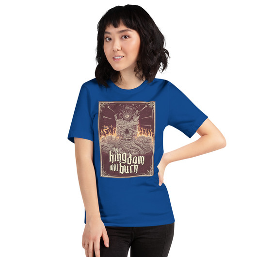 Thy Kingdom Will Burn - Album Cover - Premium T-Shirt