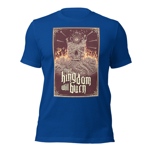 Thy Kingdom Will Burn - Album Cover - Premium T-Shirt