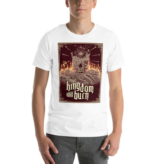 Thy Kingdom Will Burn - Album Cover - Premium T-Shirt