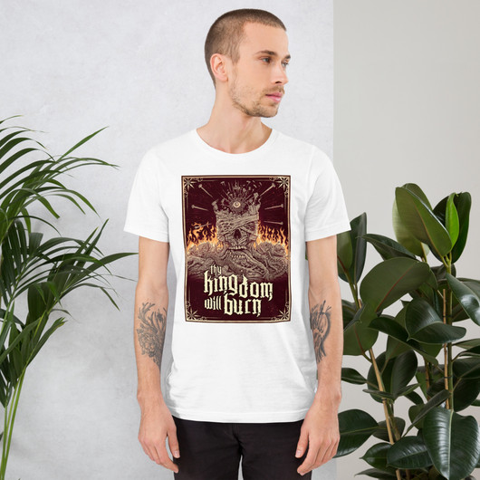 Thy Kingdom Will Burn - Album Cover - Premium T-Shirt