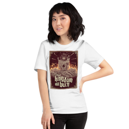Thy Kingdom Will Burn - Album Cover - Premium T-Shirt
