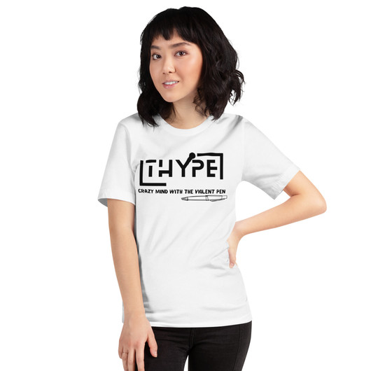 Thype - Crazy Mind With The Violent Pen - Premium T-Paita