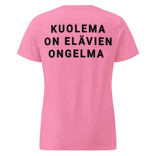 Hautajaisyö - Ongema - LadyFit t-shirt