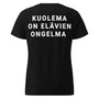 Hautajaisyö - Ongema - LadyFit t-shirt