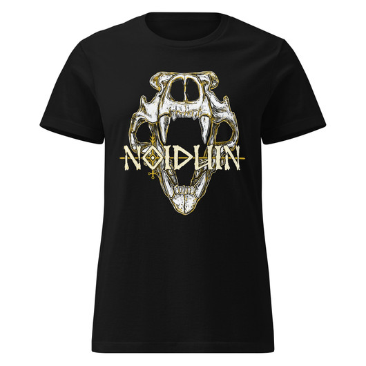 Noiduin - Bear Skull - Ladyfit T-Paita