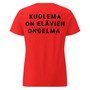 Hautajaisyö - Ongema - LadyFit t-shirt