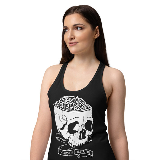Scars of Solitude - Skull - Ladyfit Tank Top