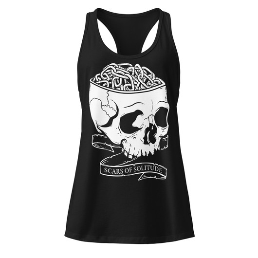 Scars of Solitude - Skull - Ladyfit Tank Top