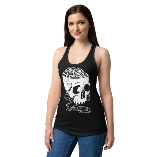 Scars of Solitude - Skull - Ladyfit Tank Top