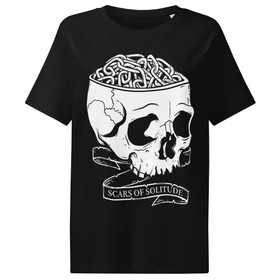 Scars of Solitude - Skull - Ladyfit Eco T-Shirt