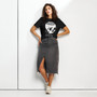Scars of Solitude - Skull - Ladyfit Eco T-Shirt