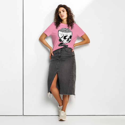 Scars of Solitude - Skull - Ladyfit Eco T-Shirt