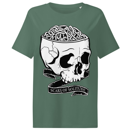 Scars of Solitude - Skull - Ladyfit Eco T-Shirt