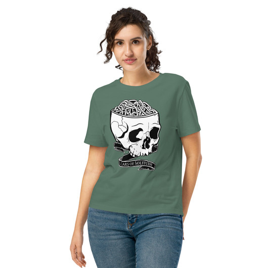 Scars of Solitude - Skull - Ladyfit Eco T-Shirt