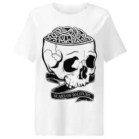 Scars of Solitude - Skull - Ladyfit Eco T-Shirt