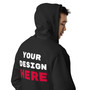 Zipper Hoodies - With Your Own Print - 100 pcs