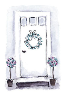 KORTTI, Uusi tupa, ovi, 2-osainen