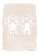 KORTTI, Kaksoset, TUPLAONNITTELUT,  2-osainen