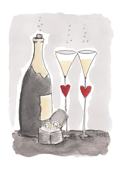 KORTTI, Kihla/hää,  pullo, 2-osainen