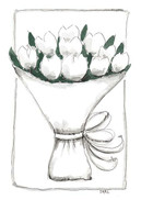 KORTTI A7, Onnittelukukat, 2-os pakettikortti