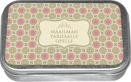 APPELSIINIPASTILLIT PELTIRASIASSA, OPELLE