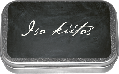 LAKRITSIPASTILLIT PELTIRASIASSA, ISO KIITOS